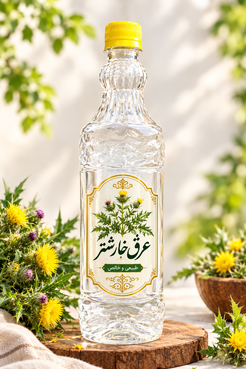 عرق خار شتر طبیعی و خالص | عرقیات گیاهی